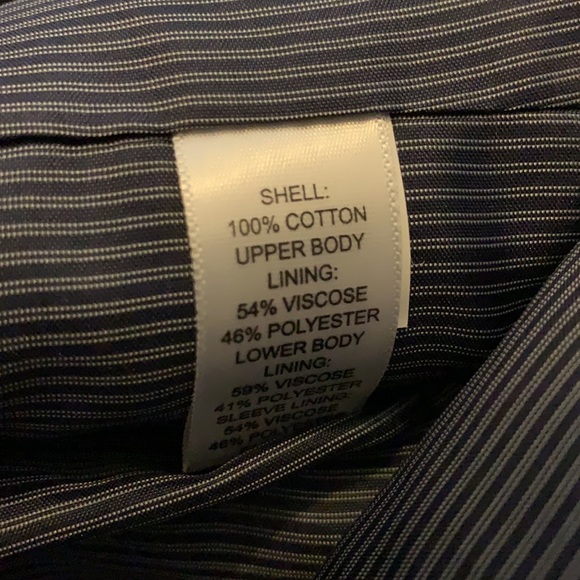 Men’s Blazer Size 44 Banana Republic Checked 100% Cotton Plaid NWT - Picture 10 of 17